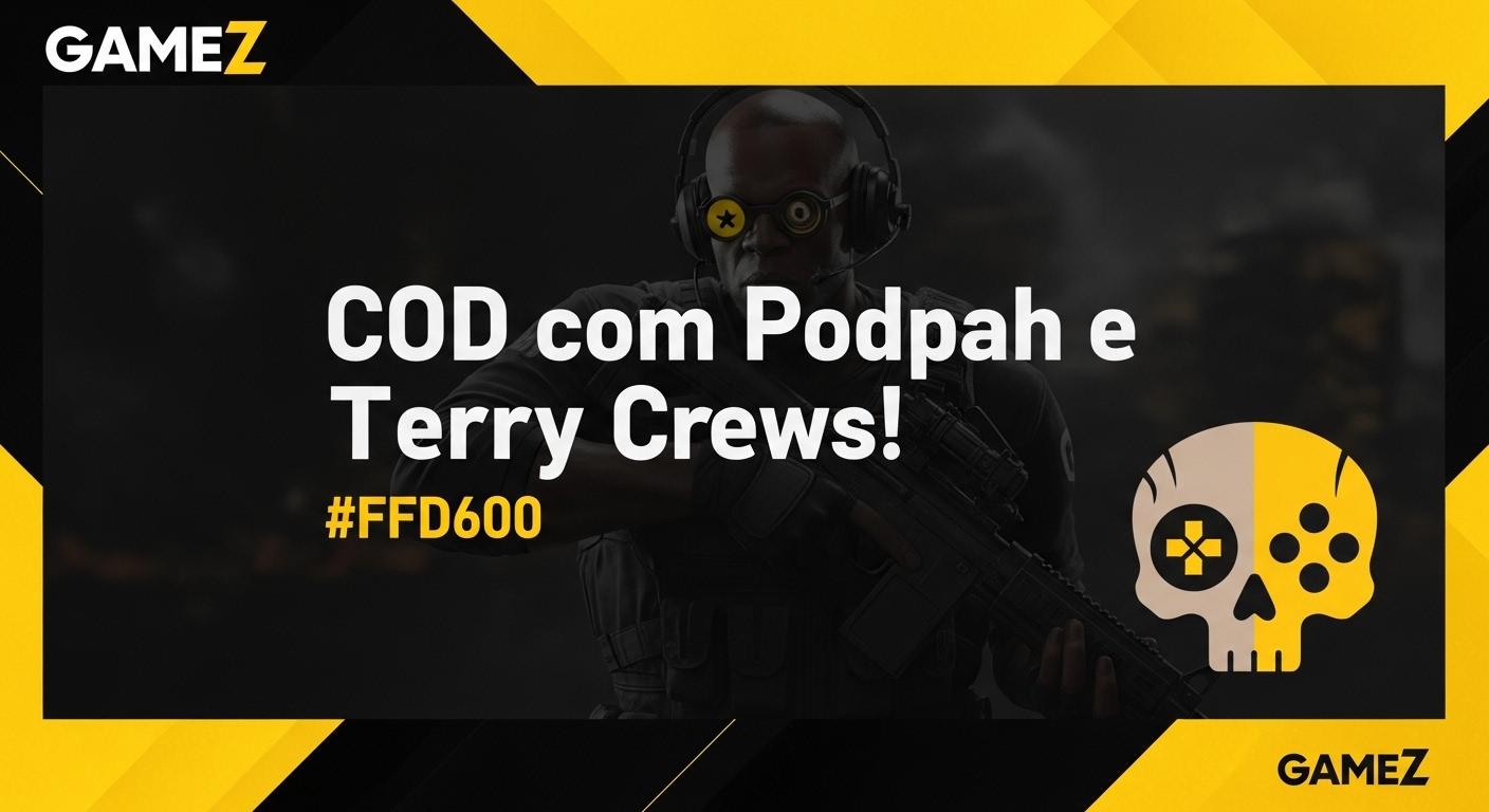 Call of Duty: Black Ops 7! Campanha brasileira une Podpah e Terry Crews